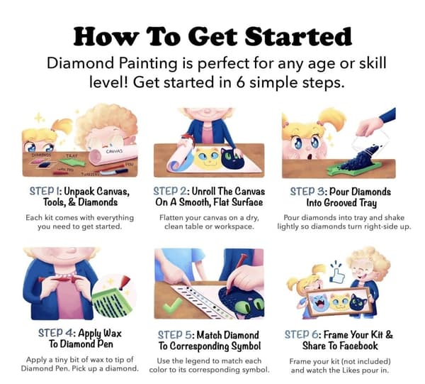 Bomclap Diamond Painting – DIY 5D Diamantmålning, 30x40cm, Färgsprakande Glasmåleri av Blommor och Solnedgång