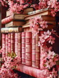 Miniatyrbillede 1 af 6: Bomclap blomster og reol diamantkunstsæt – DIY reol blomster, perlekunst prikker maleri! Hjem Vægdekoration & Gave