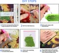 Miniatyrbild 7 av 7: Bomclap Diamond Painting – DIY 5D Diamantmålning, 30x40cm, Färgsprakande Glasmåleri av Tulpaner