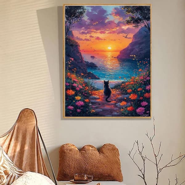Bomclap Riikinkukko Timanttimaalaus Aloittelija - 5D Höyhenpeite Täysi Pora 30x40 cm Eksoottinen Seinätaide
