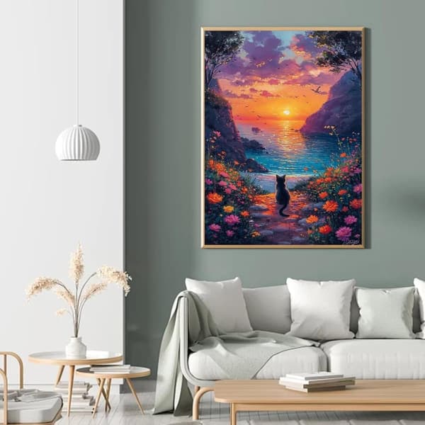 Bomclap Riikinkukko Timanttimaalaus Aloittelija - 5D Höyhenpeite Täysi Pora 30x40 cm Eksoottinen Seinätaide