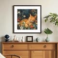 Miniatyrbillede 5 af 6: Bomclap Sovende Kat Diamantmaleri - 5D Fuld Drill Afslappende Kunst 30x30 cm Cat Lovers Gave
