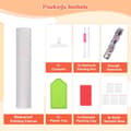 Miniatyrbillede 6 af 7: Bomclap Flowers Diamond Art Kit Voksne – 5D Full Drill Diamond Dots! DIY diamantmaleri kit til begyndere, perlekunst hjem vægdekoration