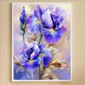 Miniatyrbillede 4 af 7: Bomclap Floral Diamond Art 30x40 cm | 5D roterende boresæt til voksne | DIY perlemaling til wallstickers og begyndere