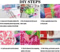 Miniatyrbillede 7 af 7: Bomclap Floral Diamond Art 30x40 cm | 5D roterende boresæt til voksne | DIY perlemaling til wallstickers og begyndere