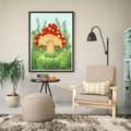 Pikkukuva 7 / 9: Bomclap Mushroom Diamond Art 30x40 cm | Täysi pyöreä poranterä 5D-maalaus | Helmisarjat aloittelijoille ja kotiin