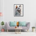 Miniatyrbillede 7 af 7: Bomclap Cats 5D DIY Diamond Art Kit Voksne – Roser med fuldt værktøj! Runde diamanter, Hjem vægdekoration