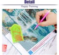 Pikkukuva 6 / 7: Bomclap Women Landscape Diamond Art - 5D Full Drill DIY -korutaidesarja, 30x40cm kodin sisustus