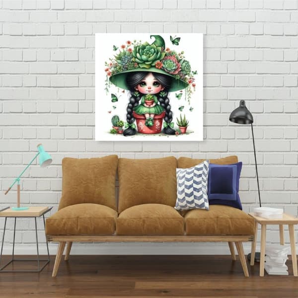 Bomclap Santa 5D Diamond Art - DIY Fuld Drill Hjemmeindretning for begyndere, 35x35 cm