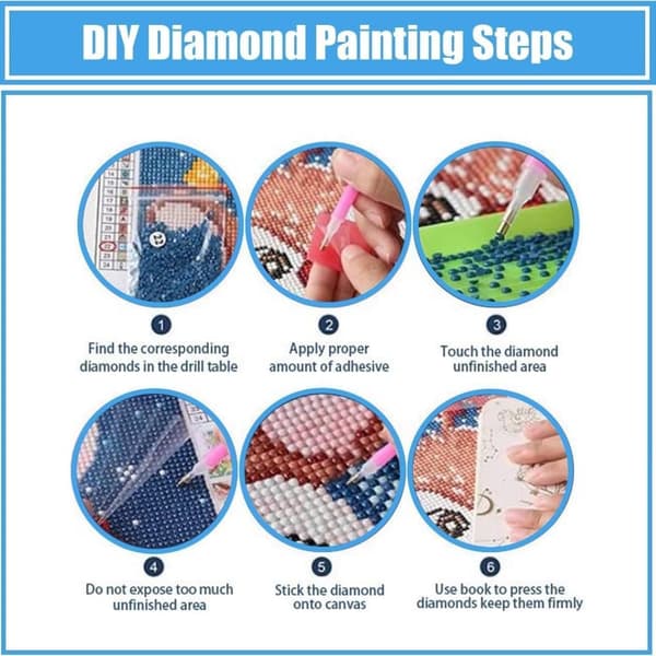 Bomclap Beach Diamond Painting Kit Voksne – Strandinspireret diamantkunst! Shell Gemma Maleri, Gave, DIY 5D Gem Art, Perfekt til Hjem Vægdekoration
