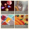 Pikkukuva 4 / 7: Bomclap Elephant Diamond Painting - 5D Full Drill DIY Animal Art, 30x30 cm