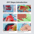 Miniatyrbillede 7 af 7: Bomclap Cat Diamantmaleri - 5D Fuld Drill DIY Smykker Kunst for Begyndere, 30x30 cm Boligindretning & Gave