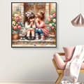 Pikkukuva 2 / 7: Bomclap Best Friend Diamond Art - 5D Full Drill Friendship Design, 35x35 cm Korutaide