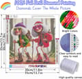 Miniatyrbillede 4 af 7: Bomclap Klatring Bedstemor Diamant Kunst - 5D Fuld Drill Humoristisk Design, 35x35 cm