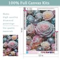 Miniatyrbild 4 av 6: Bomclap Rosor Diamantmålning Kit – 5D Blomster Diamantkonst Kit Vuxna! DIY Floral Gem Diamantmålning, Gåva & Dekoration