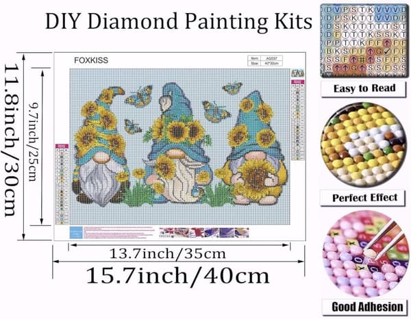 Bomclap Santa Diamond Art - 5D Fuld Drill Smykker Kunst for Begyndere, 30x40 cm DIY Hjemmeindretning