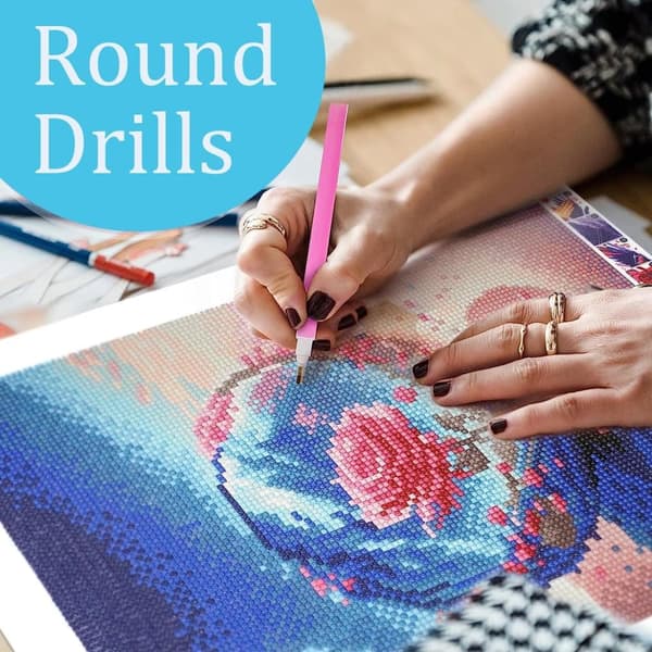 Bomclap Santa Diamond Art - 5D Fuld Drill Smykker Kunst for Begyndere, 30x40 cm DIY Hjemmeindretning