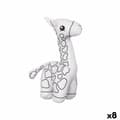 Miniatyrbild 1 av 3: Gosedjur att färga Pincello ST448 Vit Svart Tyg 17 x 22 x 9 cm Giraff (8 antal)