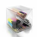 Miniatyrbild 1 av 2: Flerfunktionell förvaring Archivo 2000 Transparent 15 x 15 x 15 cm