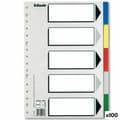 Miniatyrbild 1 av 2: Separatorer Esselte 5 ark Multicolour Din A4 (100 antal)