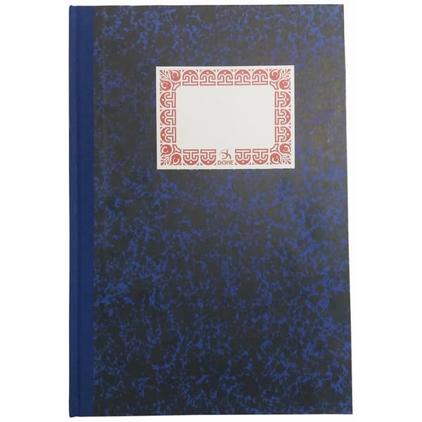 Kontobok DOHE 100 Blad Blå A4