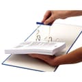 Miniatyrbild 3 av 3: Fästanordning Fellowes Pro Clip 50 antal Blå Återvunnen plast 10,1 x 9,2 x 0,9 cm