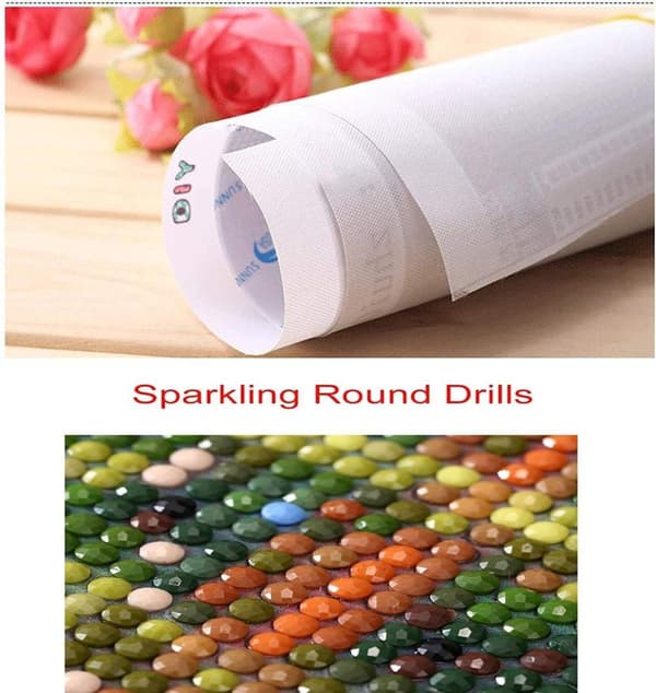 bomclap sommer diamant kunst sæt 5d DIY drink maleri fuld runde boremaskiner diamant perler ferie gave vægdekoration 30x40 cm