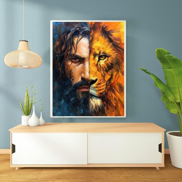 Bomclap Jesus Diamond Art 30x40cm 5D Täysi pyöreä pora Uskonnollinen taide DIY Timanttihelmet Seinäkoriste