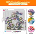 Pikkukuva 4 / 9: Bomclap Santa Diamond Art Set Aikuiset - 5D Puutarha Santa Diamond Painting aloittelija, täysi pora DIY 35x35cm kodin sisustus