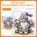 Pikkukuva 2 / 9: Bomclap Santa Diamond Art Set Aikuiset - 5D Puutarha Santa Diamond Painting aloittelija, täysi pora DIY 35x35cm kodin sisustus