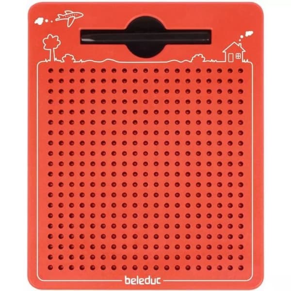 Röd magnetisk ritplatta