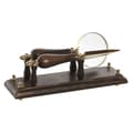 Miniatyrbillede 4 af 4: Forstørrelsesglas Home ESPRIT Kobber Mangotræ 25 x 7 x 11 cm