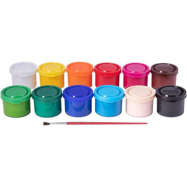 Jovi - Gouache skola 35ml, blandade färger - set med 12 lådor - 152818