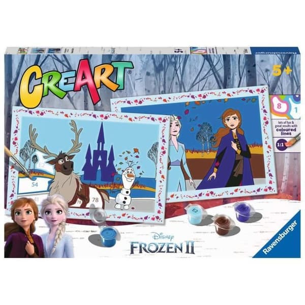 Smyckesskapande spel - RAVENSBURGER - Frozen 2 - Friends for Life - Beige - Flerfärgad - 6 år och uppåt