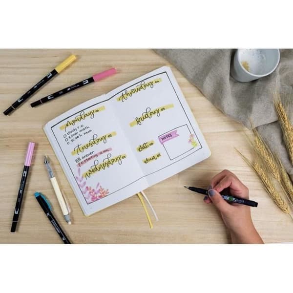 Brilliant Creative Journaling Kit - Notebook + mekaniska pennor och suddgummi