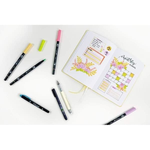 Brilliant Creative Journaling Kit - Notebook + mekaniska pennor och suddgummi