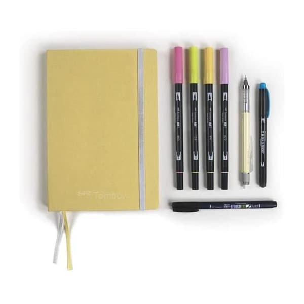 Brilliant Creative Journaling Kit - Notebook + mekaniska pennor och suddgummi