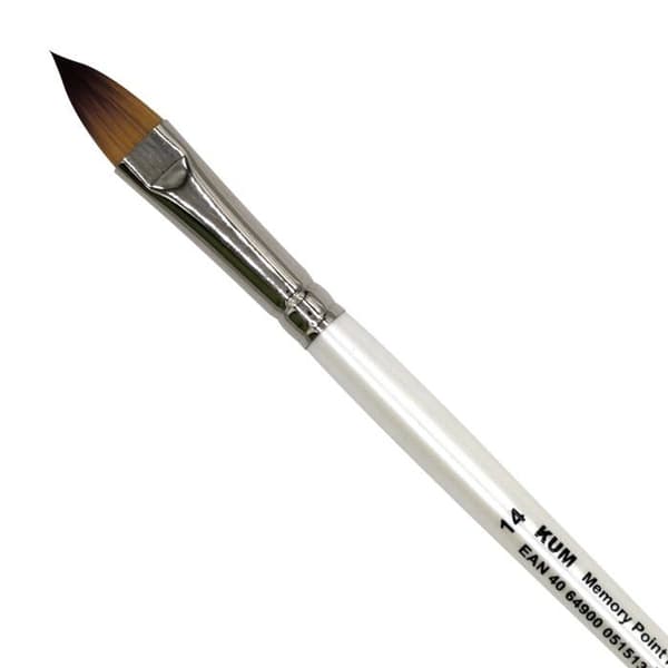 Kum Blend - 514.04.11 - Memory Point Brushes CT, MemTip Pin CT 14'', kattens tunga form, 1 st.