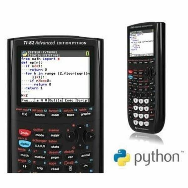 Grafisk miniräknare Texas Instruments Svart
