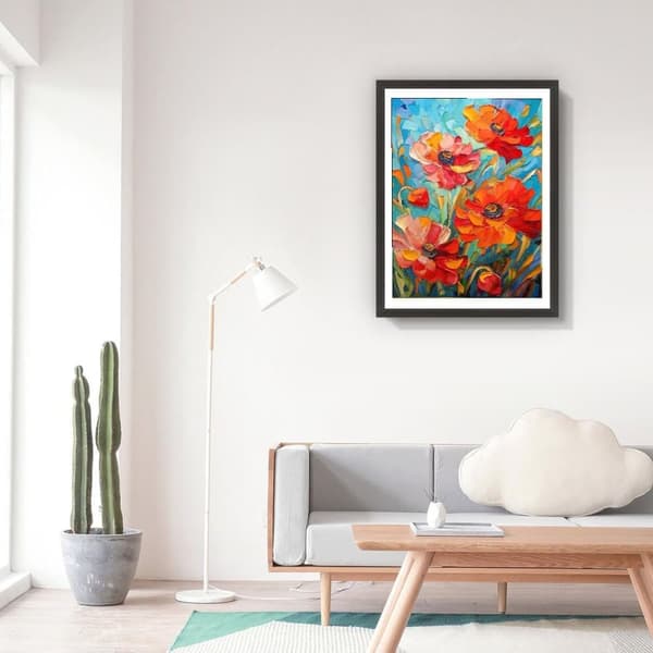 Bomclap 5D Diamond Art Kit Aikuiset – DIY värikäs kuutamo-timanttimaalaus! Täysi porakristallitaidesarja, kodin seinäkoristelu ja lahja