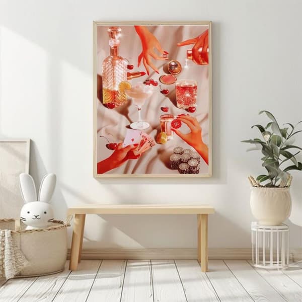 OBOSOE Diamond Painting - 5D DIY Diamantmaleri, 30x40cm (Casino Party Element)