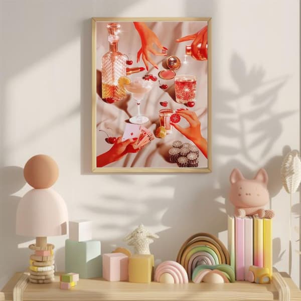 OBOSOE Diamond Painting - 5D DIY Diamantmaleri, 30x40cm (Casino Party Element)