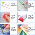 Miniatyrbillede 5 af 5: OBOSOE Sukkulenter diamantmaleri kits voksne – 5D fulldrill diamantkunst, DIY sukkulent-gemmaleri, 12x16 tom. Perfekt til hjemdekoration