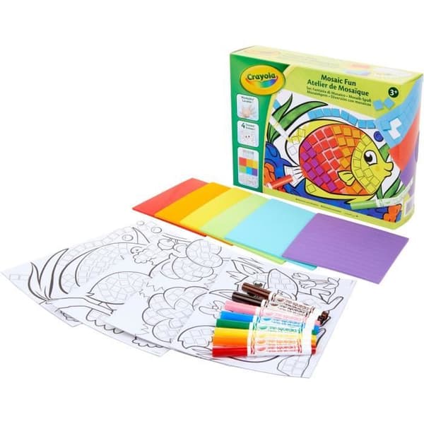 Crayola - Mosaikverkstad - Aktiviteter för barn
