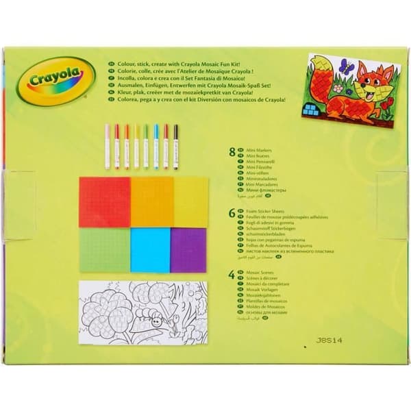 Crayola - Mosaikverkstad - Aktiviteter för barn