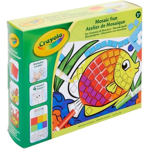 Crayola - Mosaikverkstad - Aktiviteter för barn