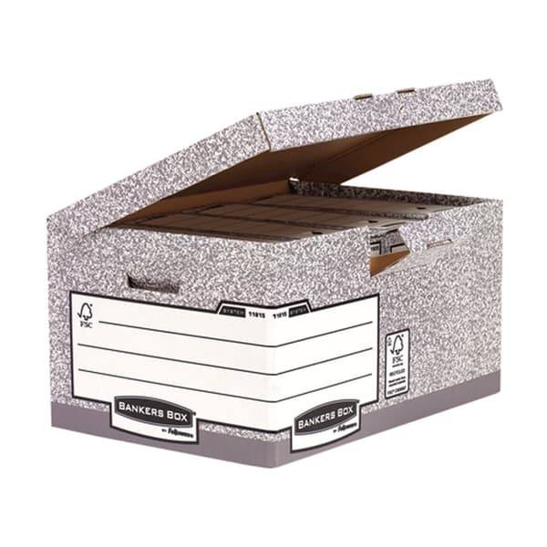 Tiedostolaatikko Fellowes Harmaa 10 osaa (31 x 39 x 56 cm)