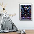 Miniatyrbild 5 av 6: OBOSOE Diamond Painting - 5D DIY Diamantmålning, 30x40cm (Färgstark Killer-illustration)