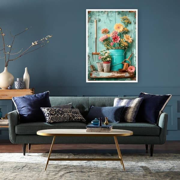 OBOSOE Diamond Painting - 5D DIY Diamantmaleri, 30x40cm (Retro Havelejlighed)