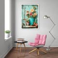 Miniatyrbillede 4 af 7: OBOSOE Diamond Painting - 5D DIY Diamantmaleri, 30x40cm (Retro Havelejlighed)